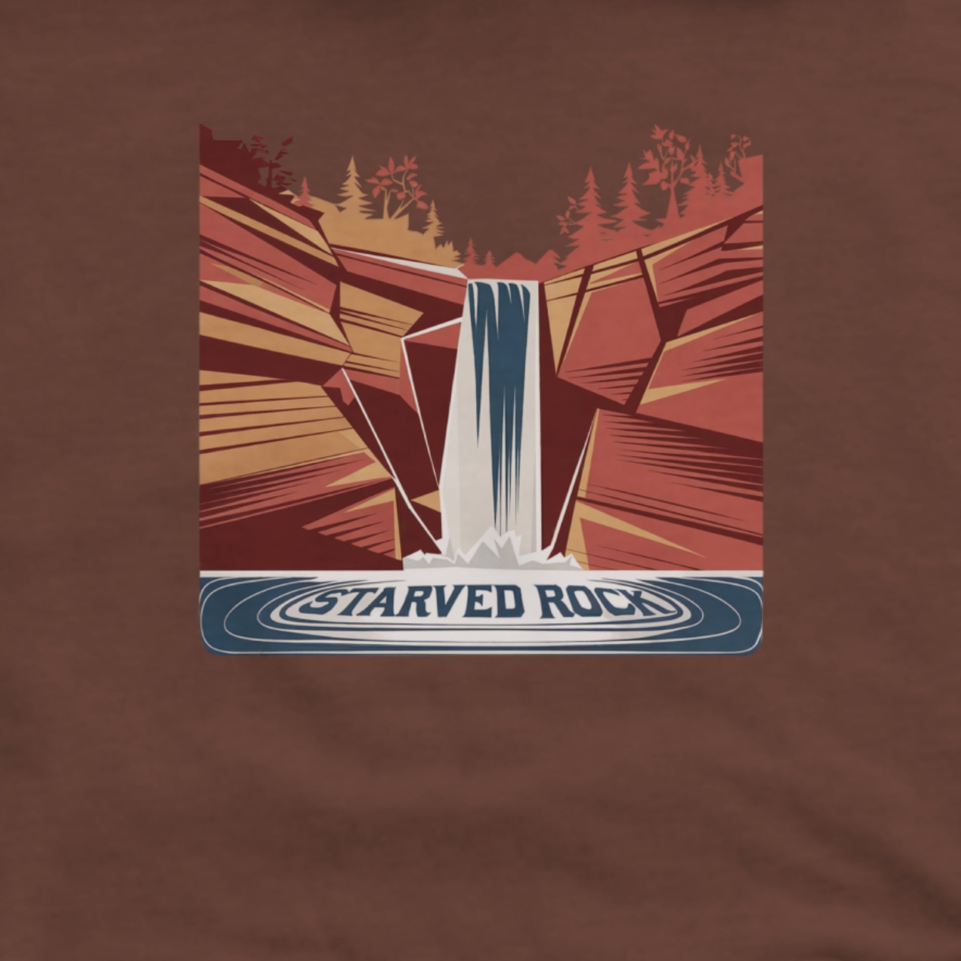 Starved Rock State Park Hoodie Adventure and Outdoors Themed Hoodie