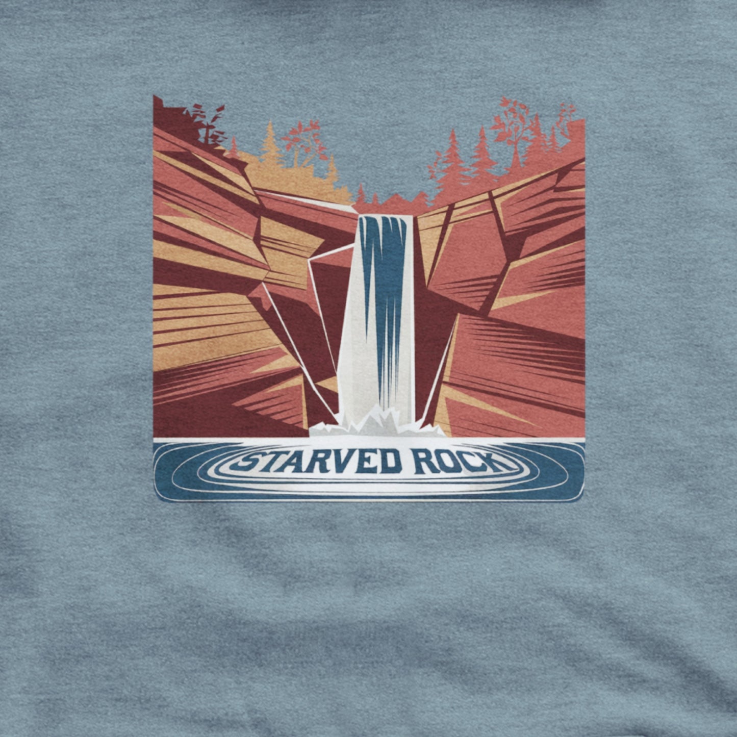 Starved Rock State Park Hoodie Adventure and Outdoors Themed Hoodie