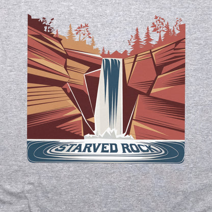 Starved Rock State Park Crewneck Sweatshirt Adventure and Outdoors Themed Sweatshirt