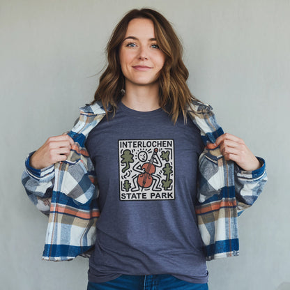 Interlochen State Park T-Shirt Adventure and Outdoors Themed T-Shirt