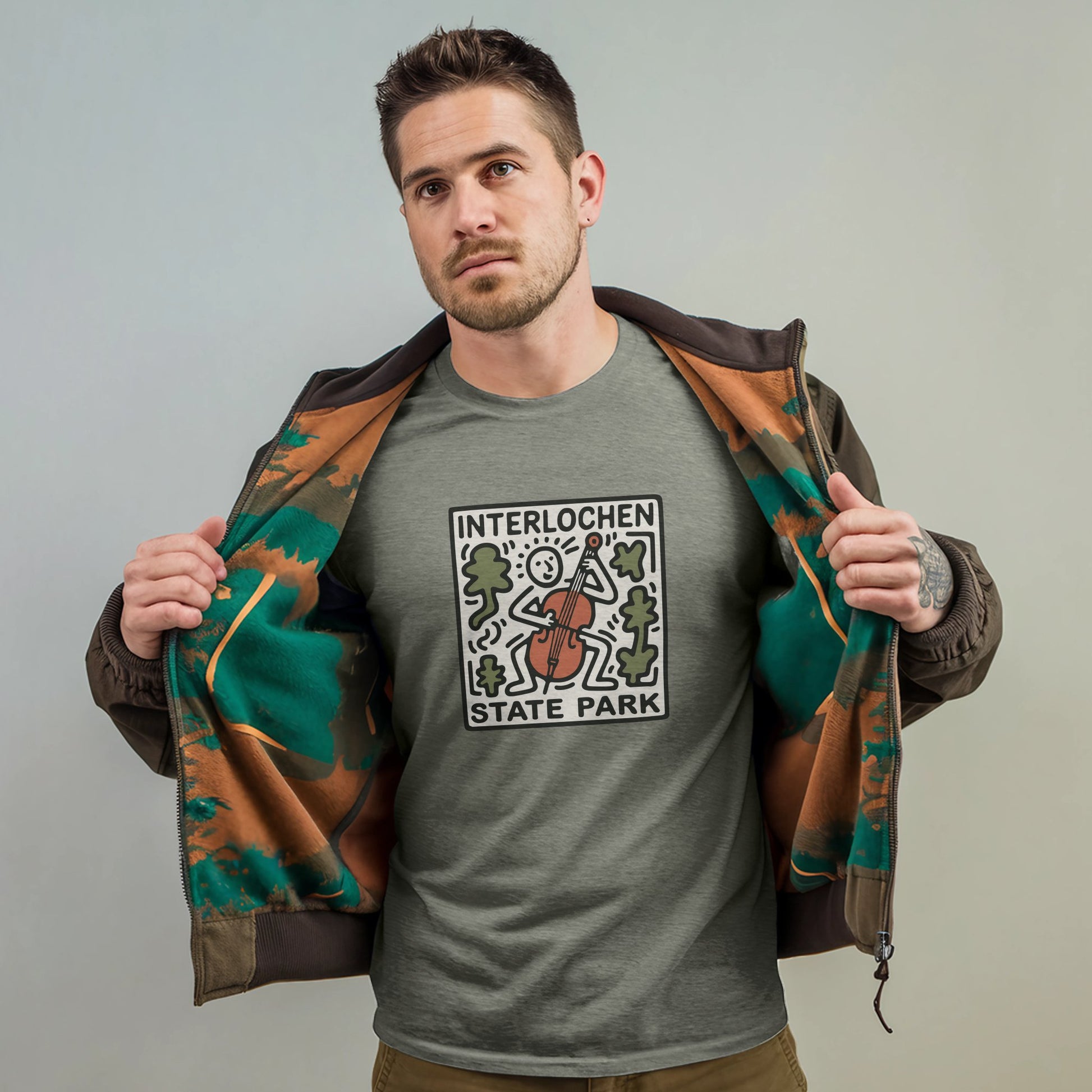 Interlochen State Park T-Shirt Adventure and Outdoors Themed T-Shirt