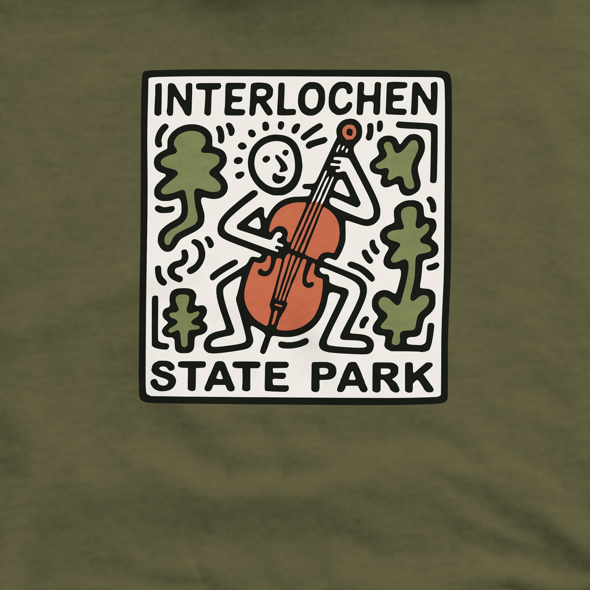 Interlochen State Park Crewneck Sweatshirt Adventure and Outdoors Themed Sweatshirt