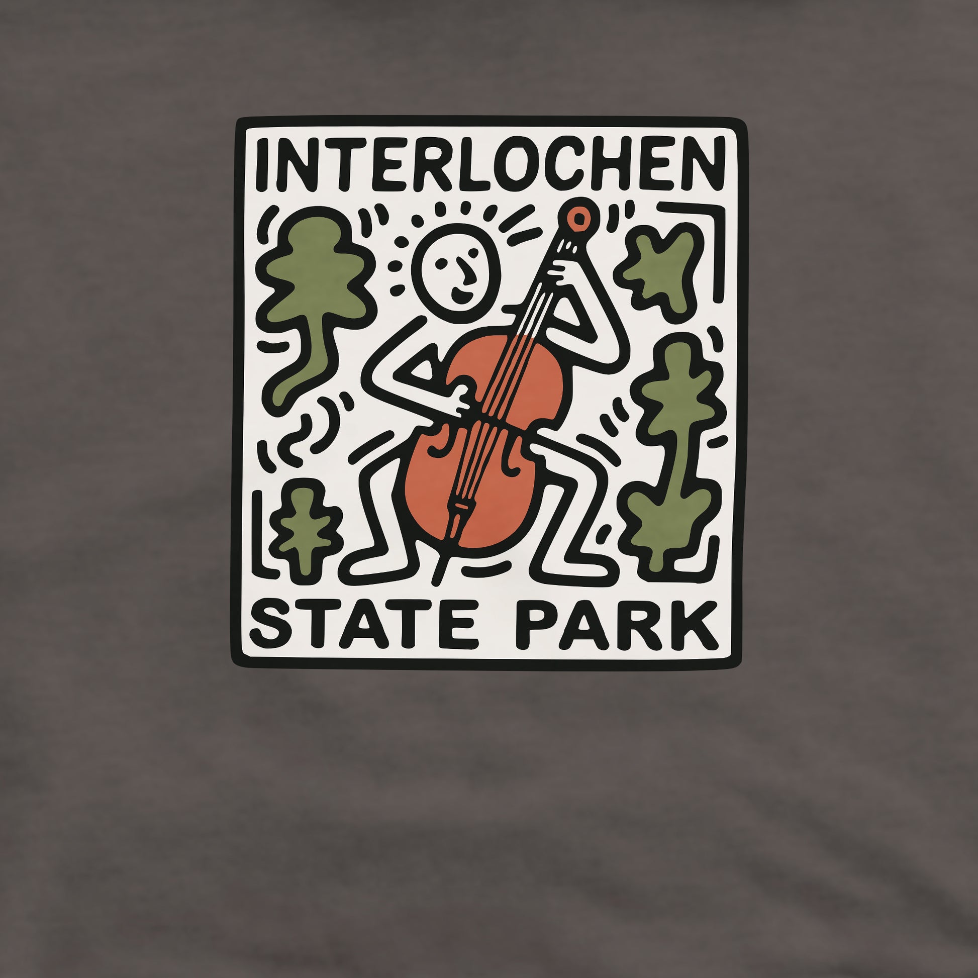 Interlochen State Park Crewneck Sweatshirt Adventure and Outdoors Themed Sweatshirt