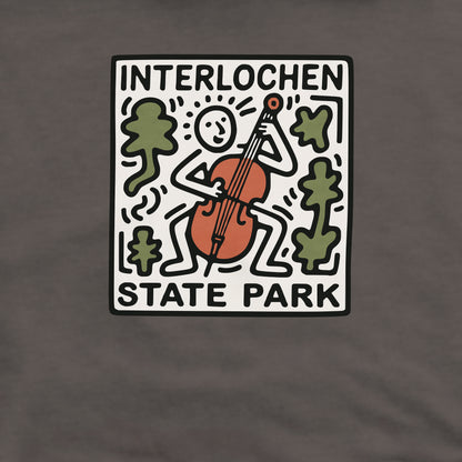 Interlochen State Park Crewneck Sweatshirt Adventure and Outdoors Themed Sweatshirt