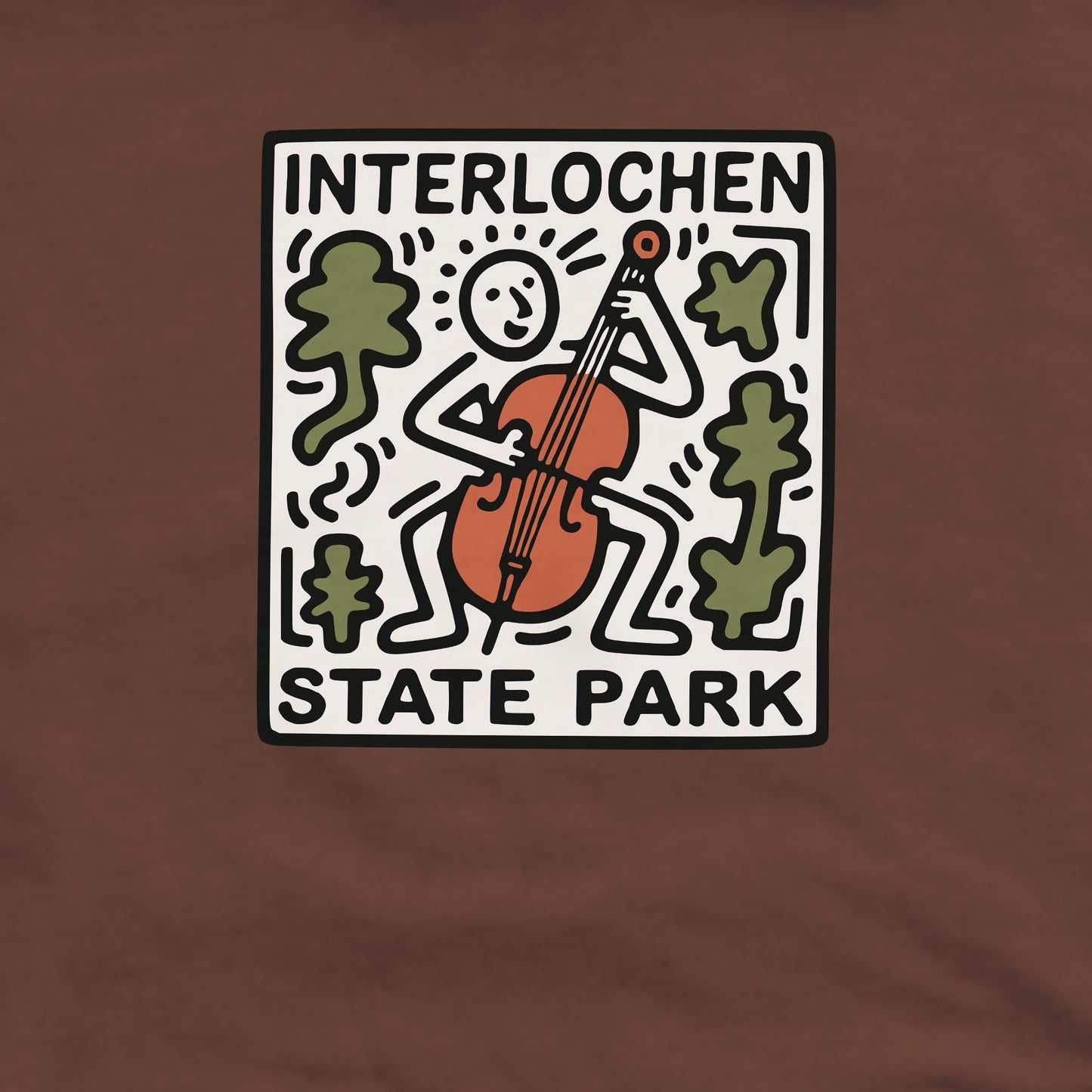 Interlochen State Park Crewneck Sweatshirt Adventure and Outdoors Themed Sweatshirt
