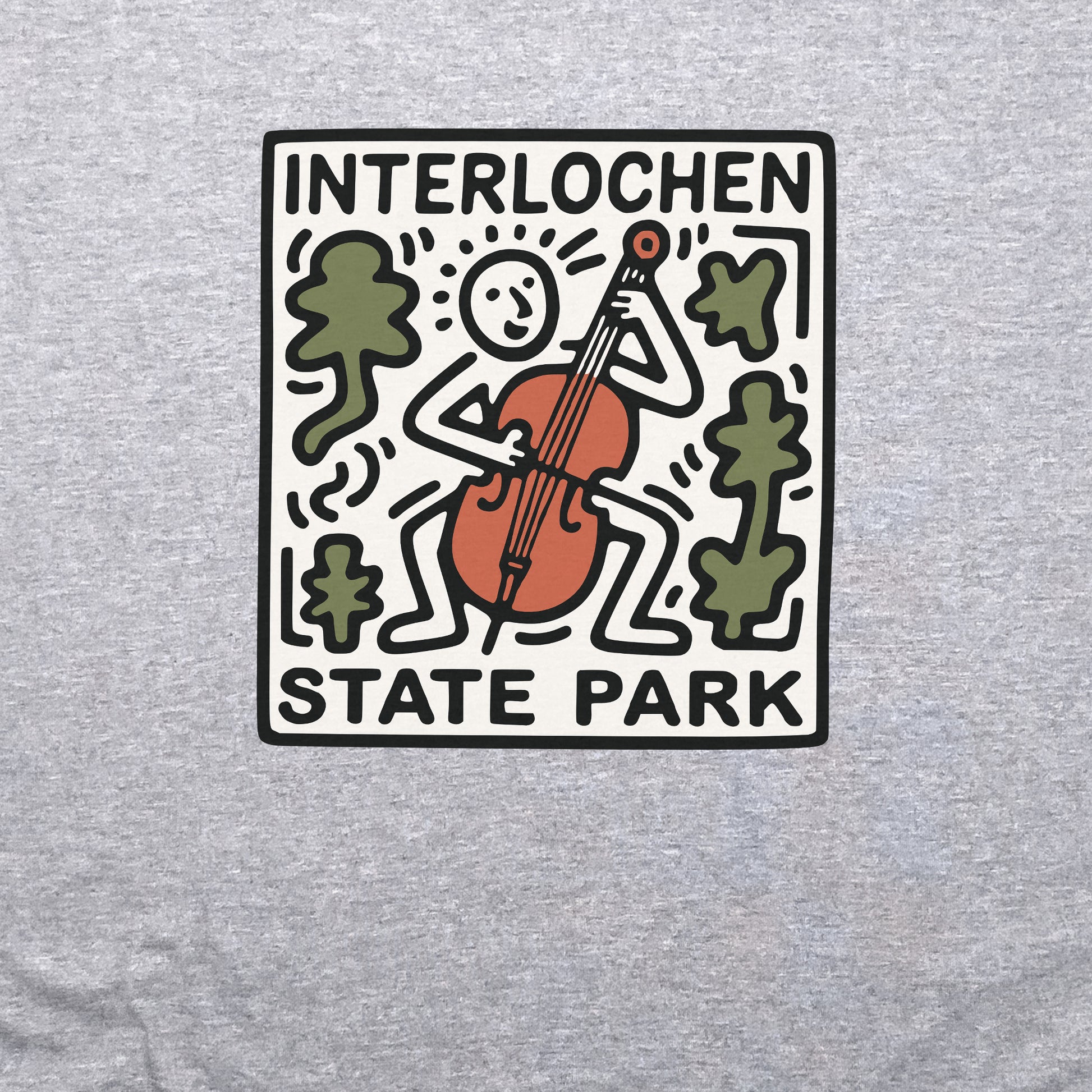 Interlochen State Park Crewneck Sweatshirt Adventure and Outdoors Themed Sweatshirt