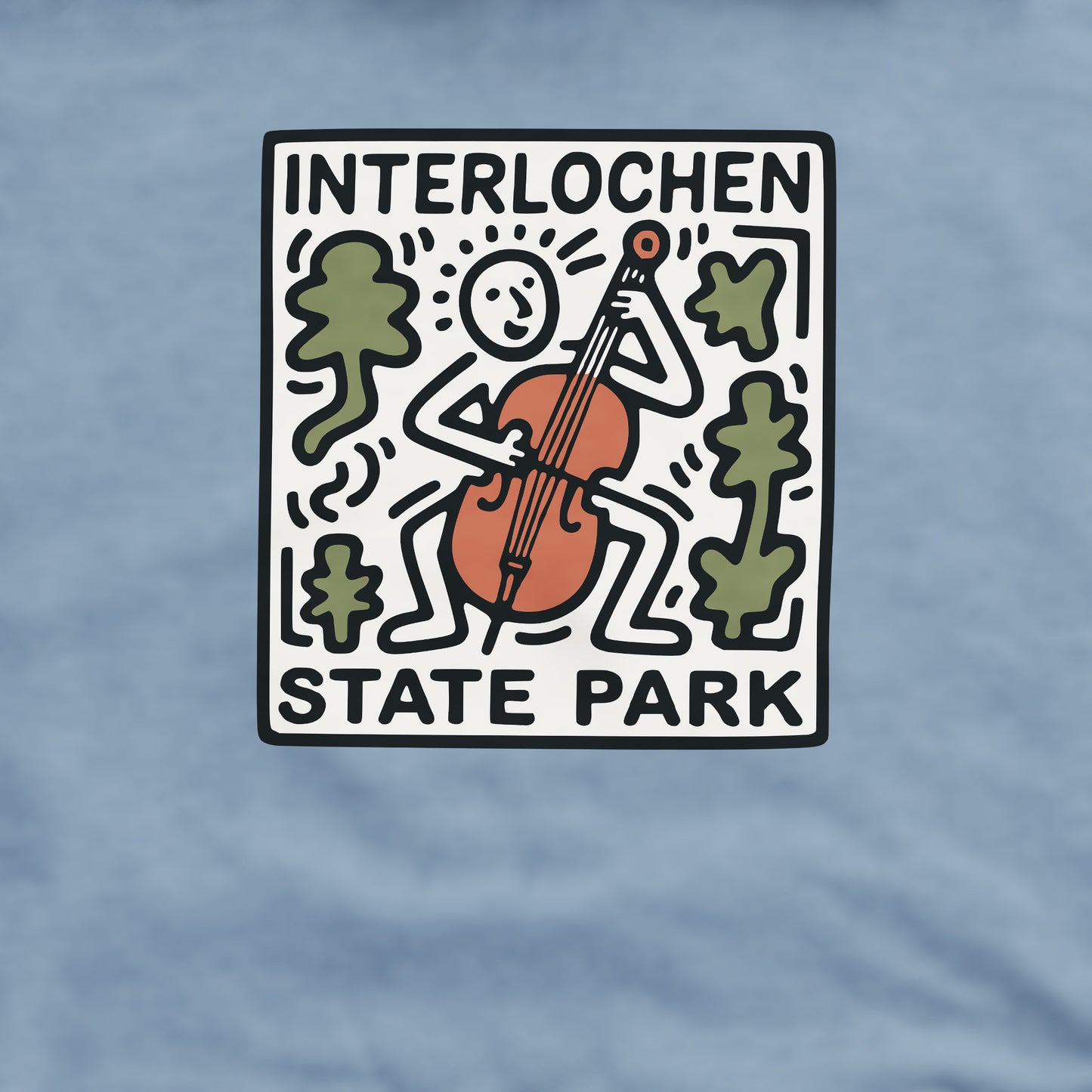 Interlochen State Park Crewneck Sweatshirt Adventure and Outdoors Themed Sweatshirt