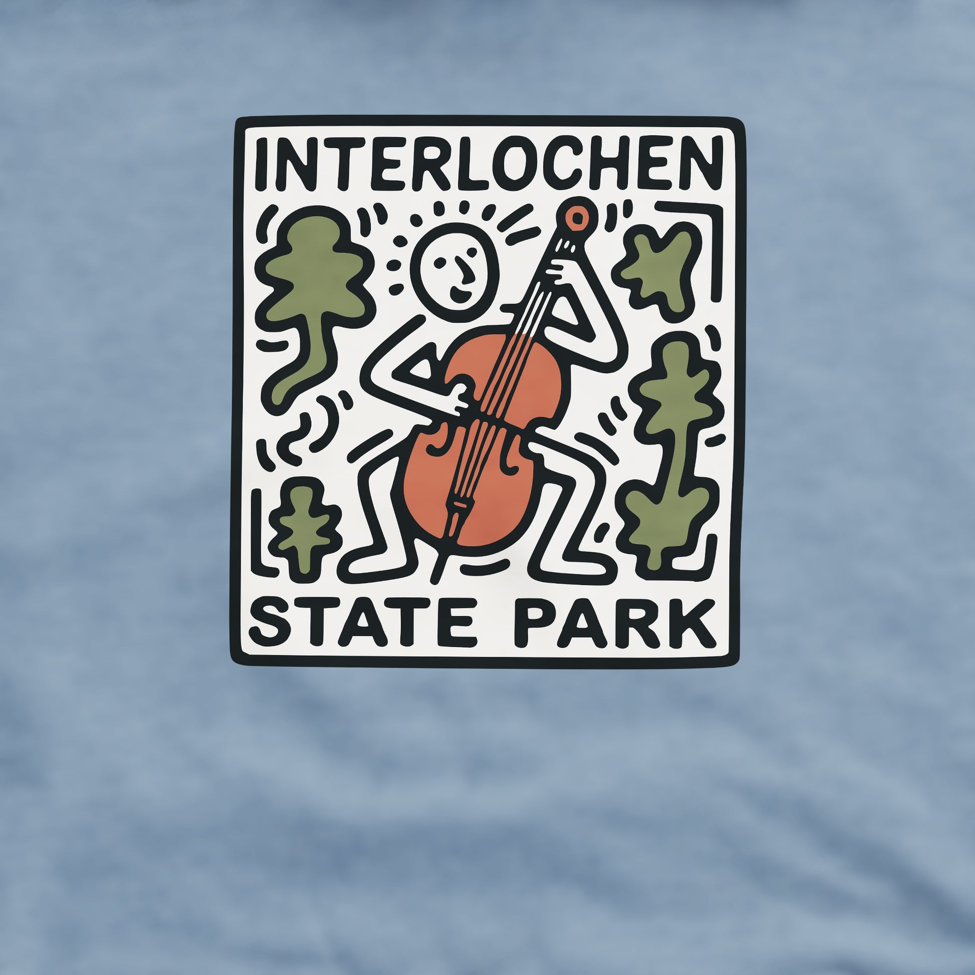 Interlochen State Park Crewneck Sweatshirt Adventure and Outdoors Themed Sweatshirt