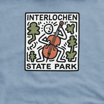 Interlochen State Park Crewneck Sweatshirt Adventure and Outdoors Themed Sweatshirt