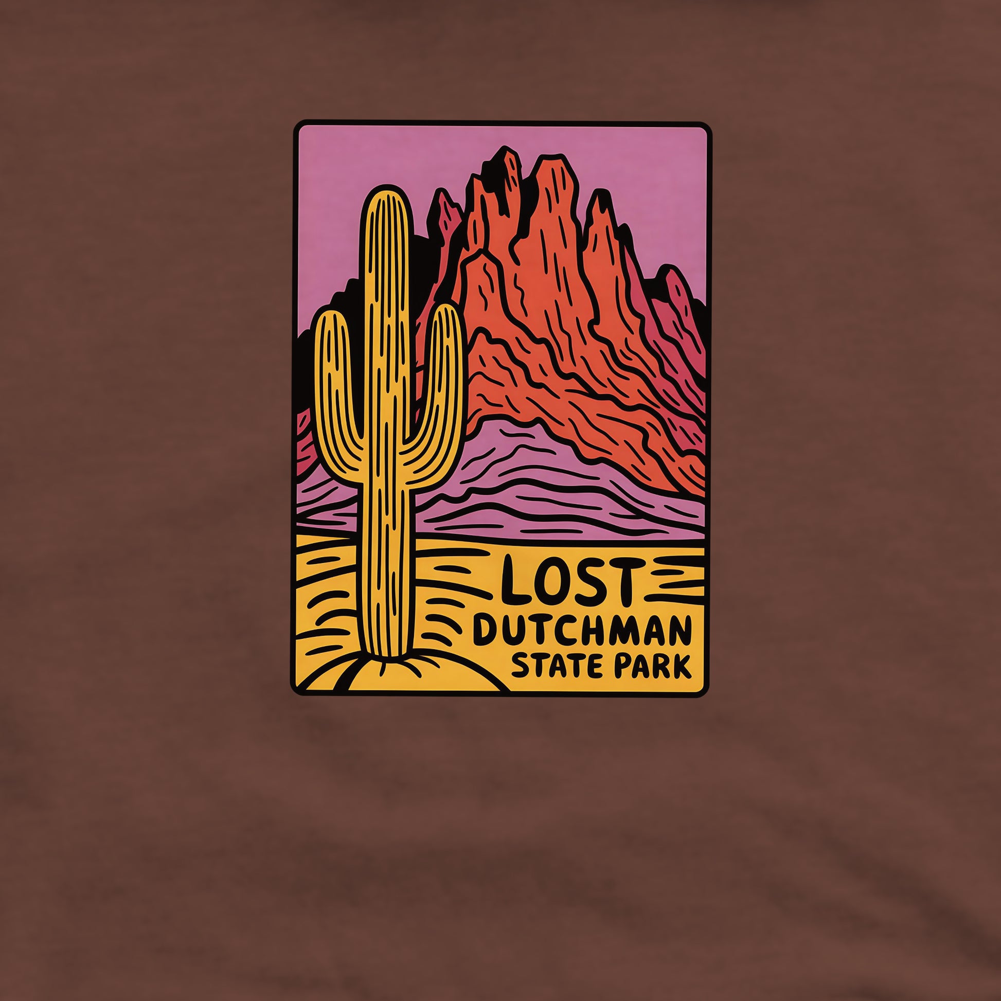 Lost Dutchman State Park Crewneck Sweatshirt Adventure and Outdoors Themed Sweatshirt