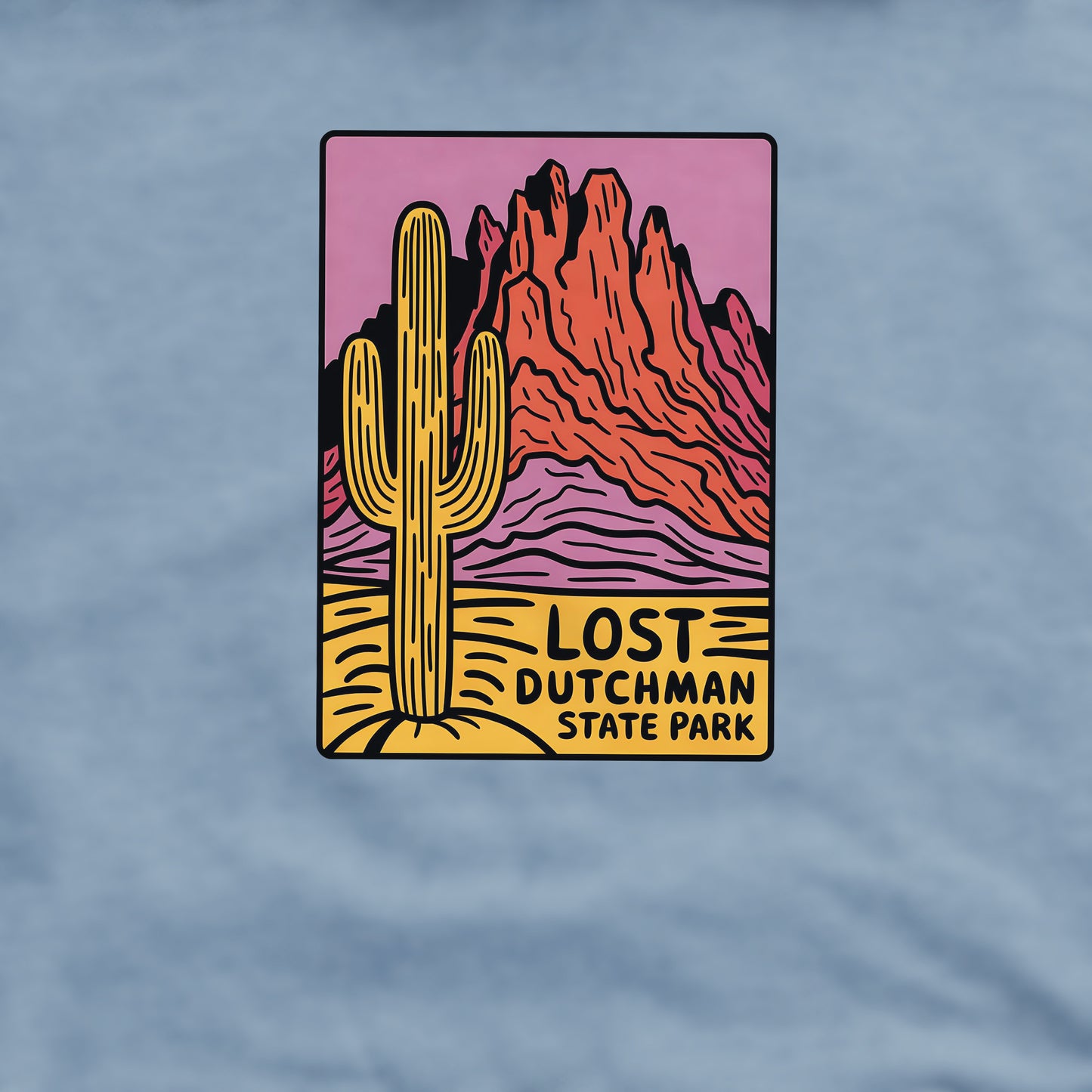 Lost Dutchman State Park Crewneck Sweatshirt Adventure and Outdoors Themed Sweatshirt