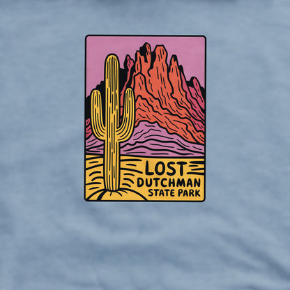 Lost Dutchman State Park Crewneck Sweatshirt Adventure and Outdoors Themed Sweatshirt