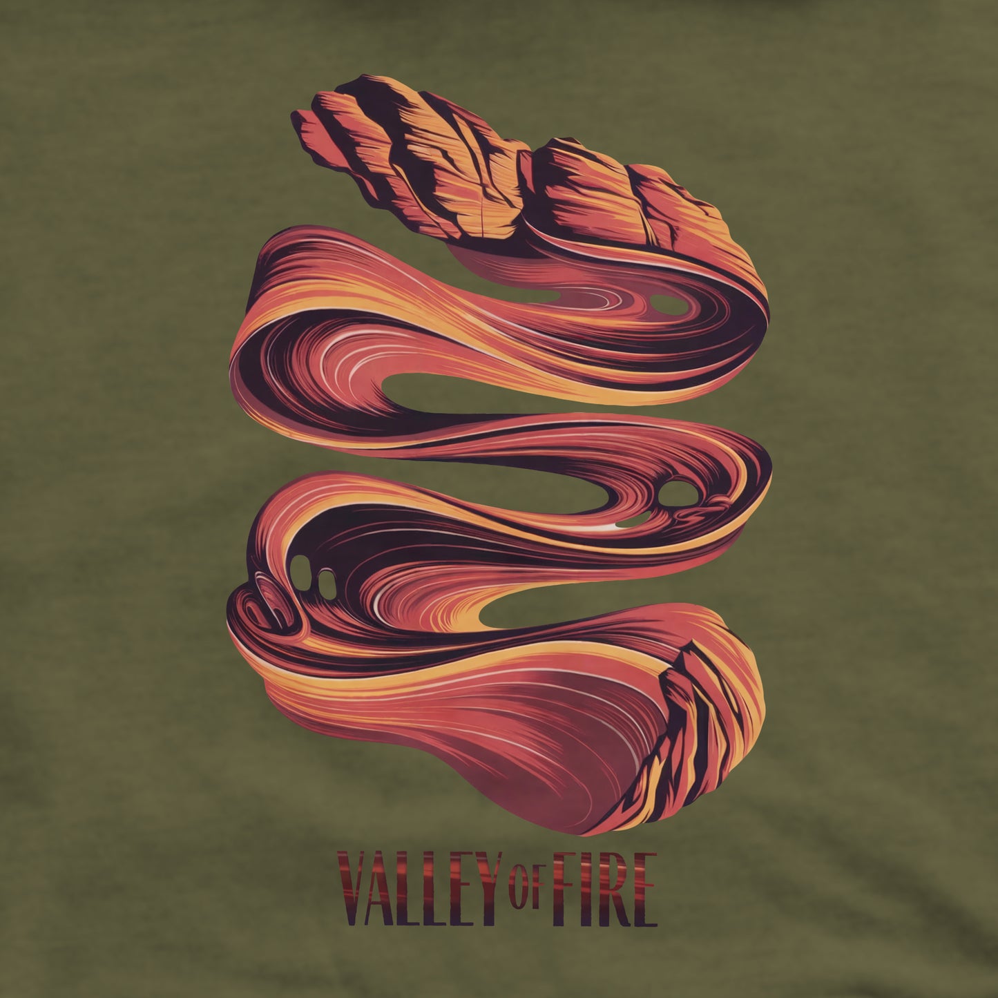Valley of Fire State Park Crewneck Sweatshirt Adventure and Outdoors Themed Sweatshirt