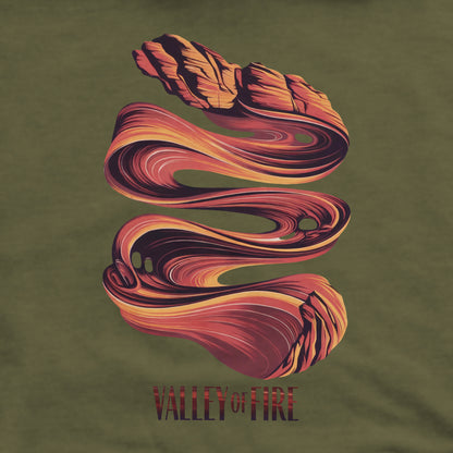 Valley of Fire State Park Crewneck Sweatshirt Adventure and Outdoors Themed Sweatshirt