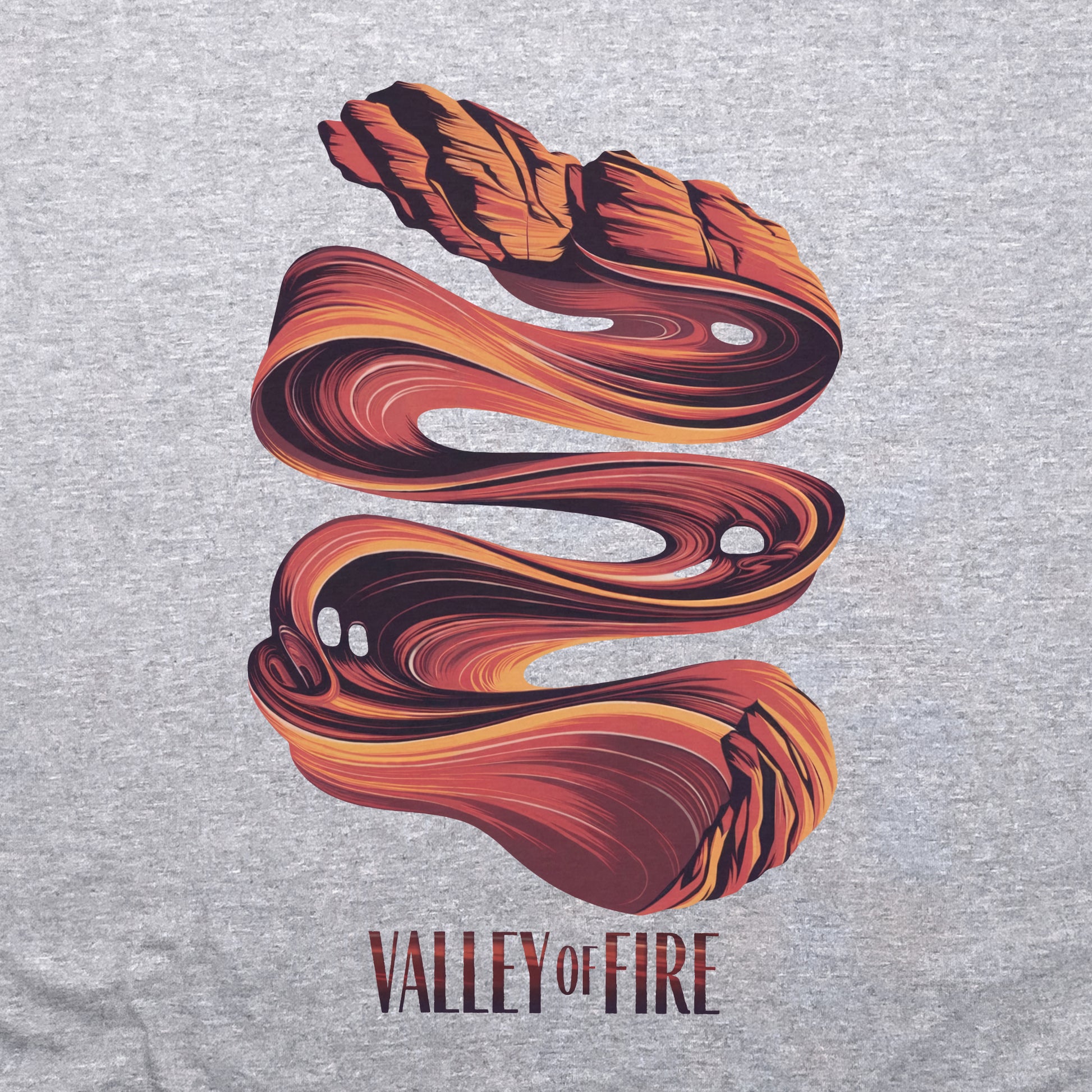 Valley of Fire State Park Crewneck Sweatshirt Adventure and Outdoors Themed Sweatshirt