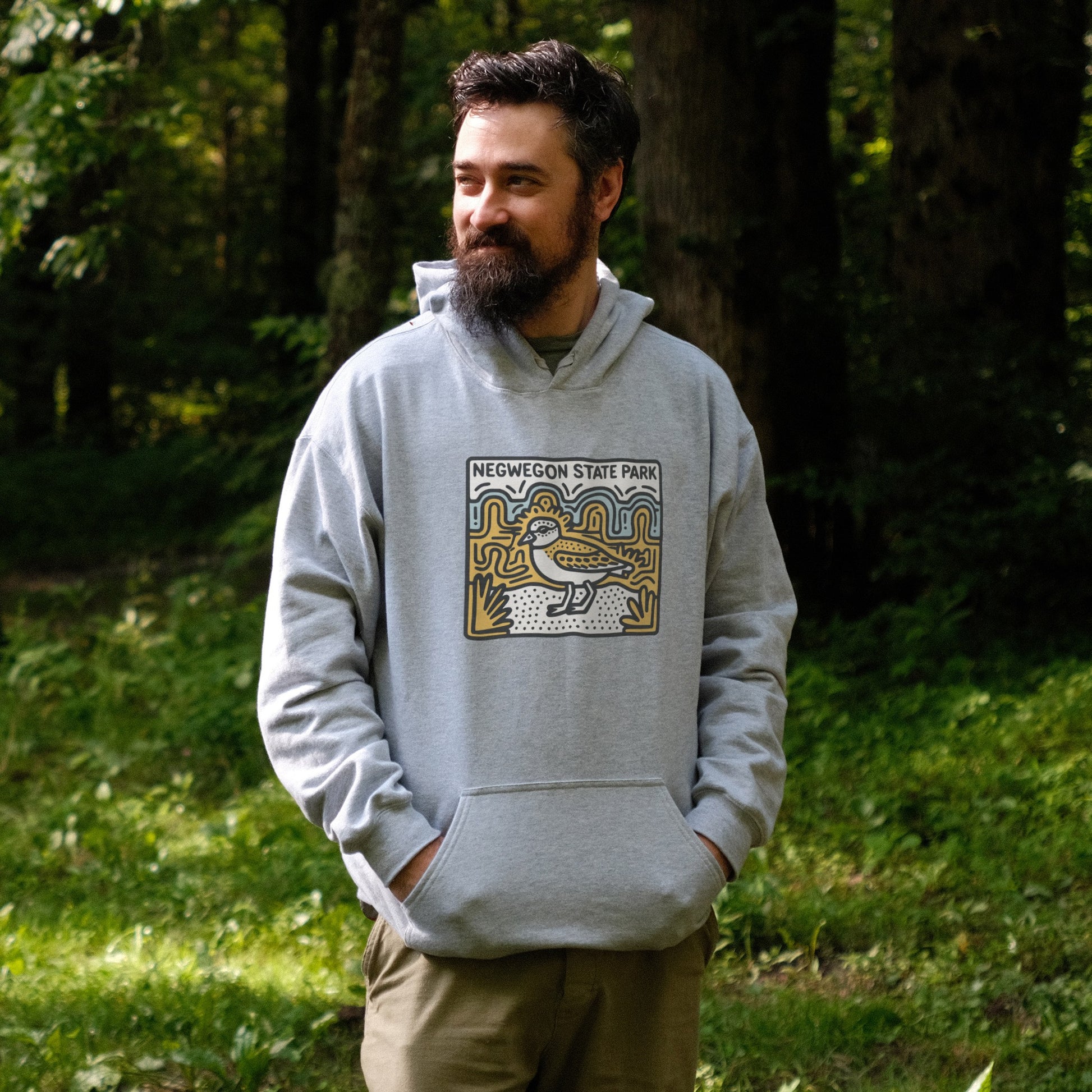 Negwegon State Park Hoodie Adventure and Outdoors Themed Hoodie