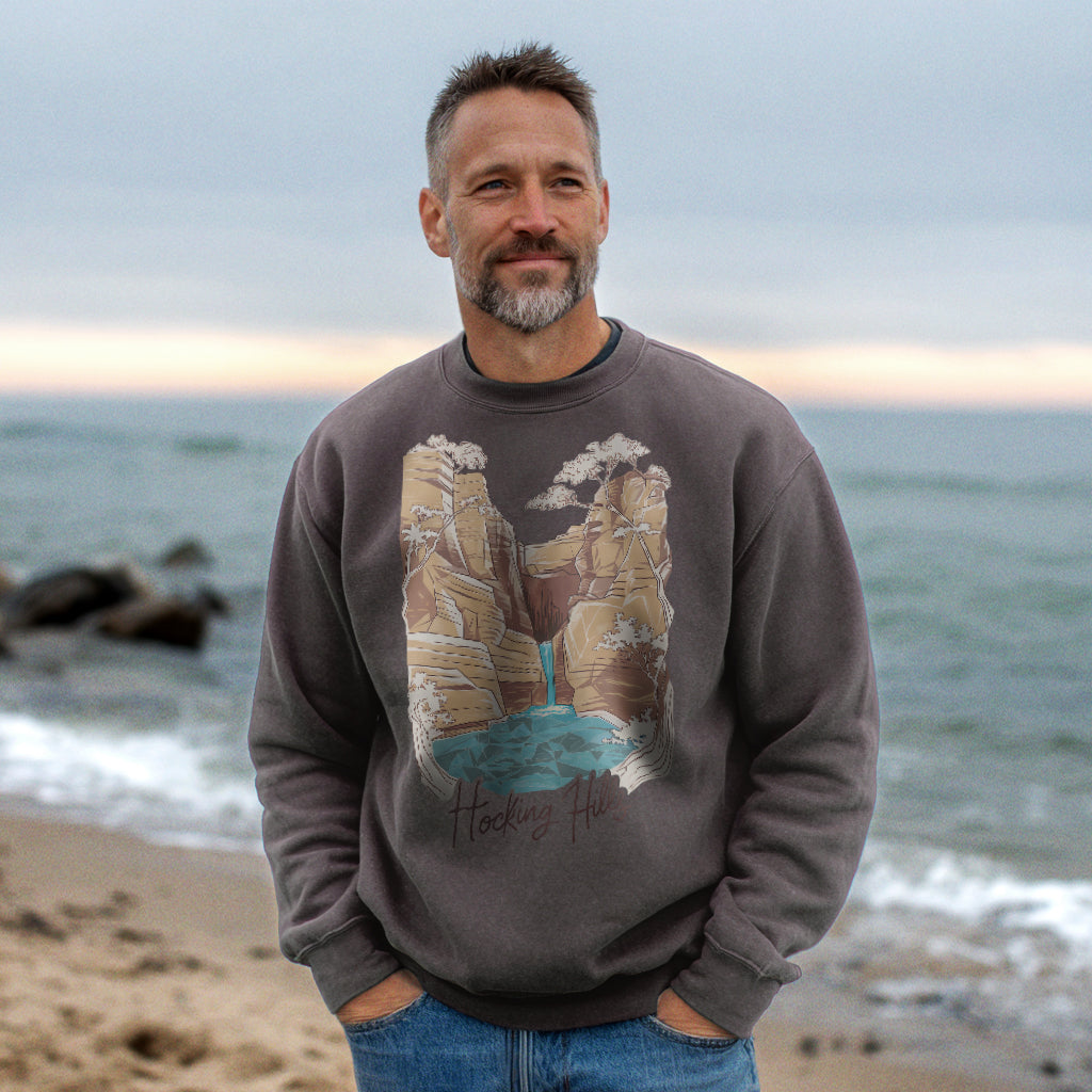 Hocking Hills State Park Crewneck Sweatshirt Adventure and Outdoors Themed Sweatshirt