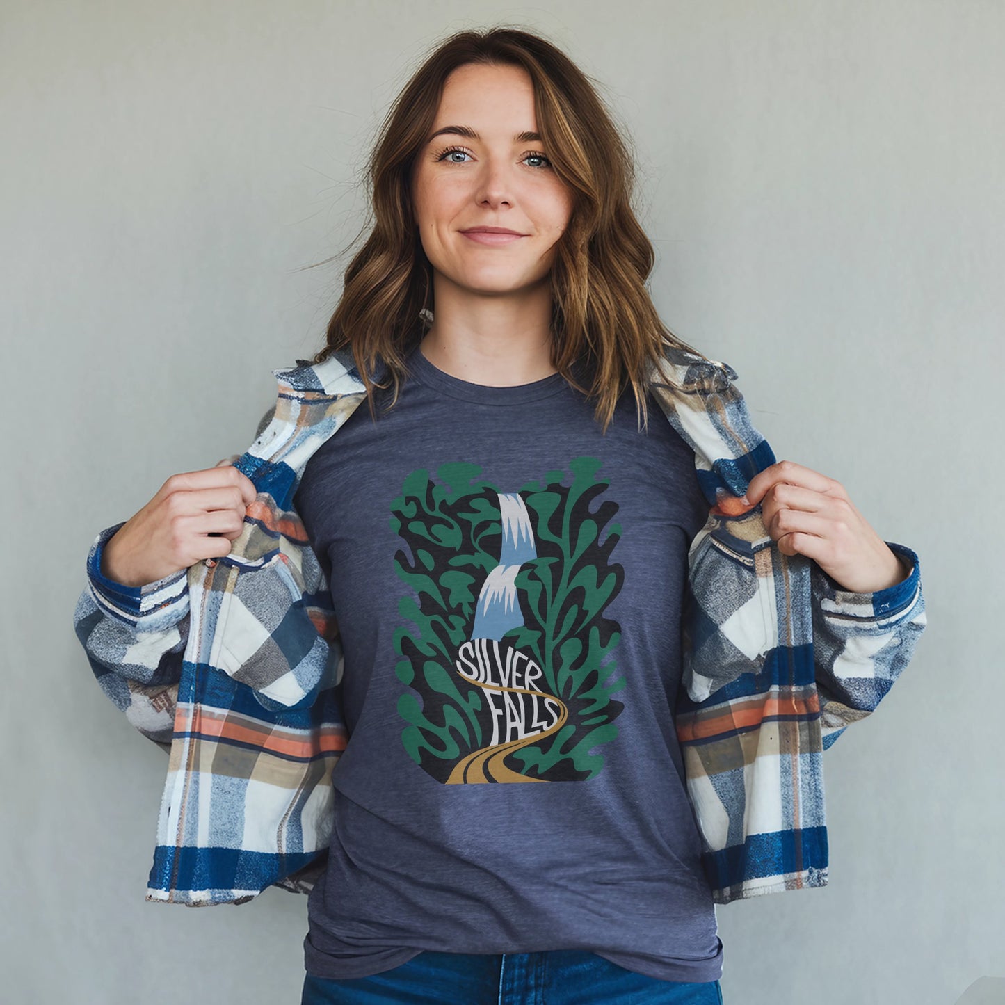 Silver Falls State Park T-Shirt Adventure and Outdoors Themed T-Shirt