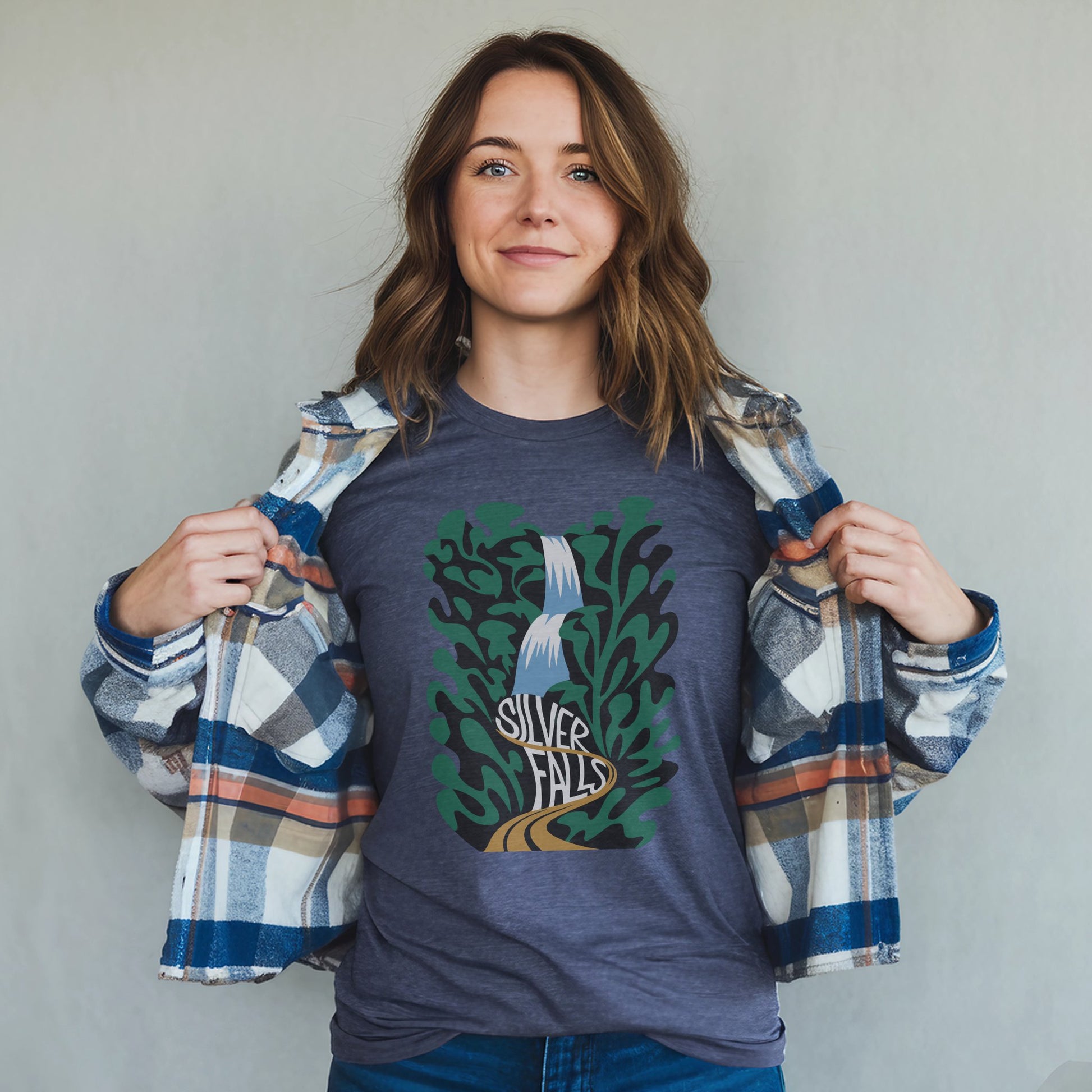 Silver Falls State Park T-Shirt Adventure and Outdoors Themed T-Shirt