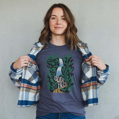 Silver Falls State Park T-Shirt Adventure and Outdoors Themed T-Shirt