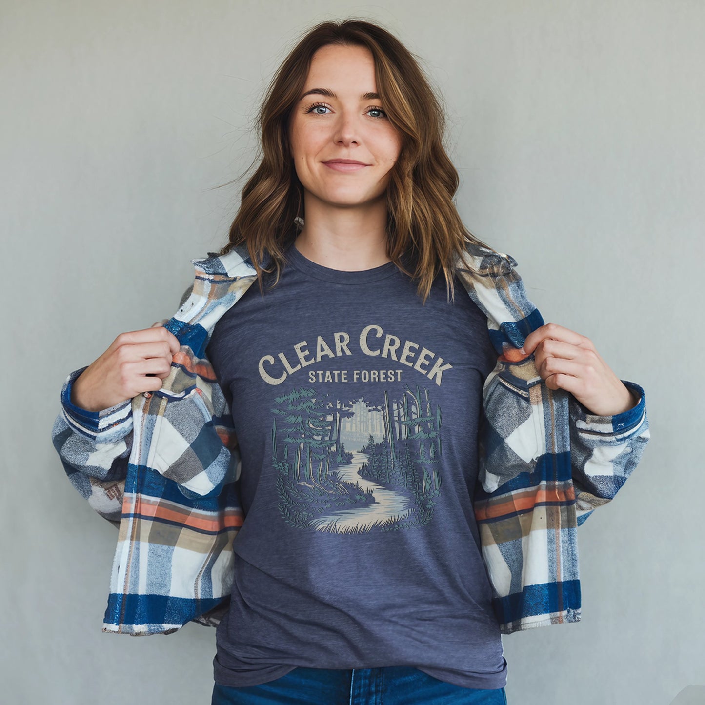 Clear Creek State Forest T-Shirt Adventure and Outdoors Themed T-Shirt