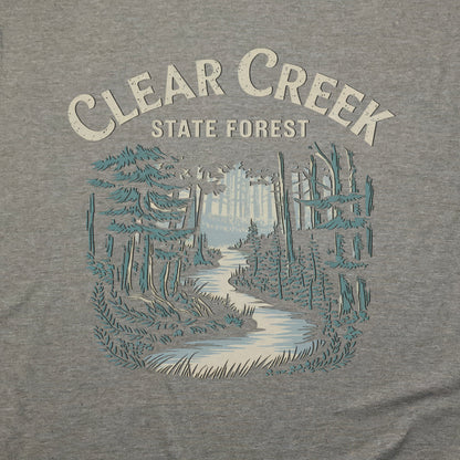 Clear Creek State Forest T-Shirt Adventure and Outdoors Themed T-Shirt