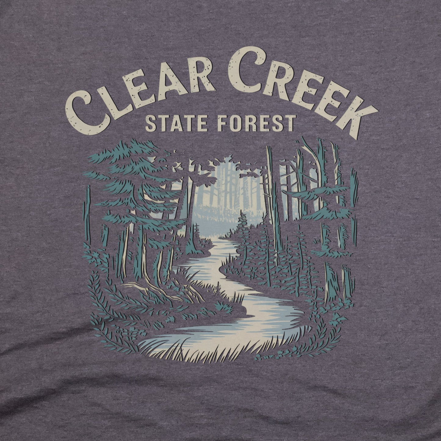 Clear Creek State Forest T-Shirt Adventure and Outdoors Themed T-Shirt