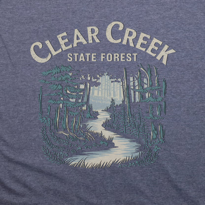 Clear Creek State Forest T-Shirt Adventure and Outdoors Themed T-Shirt