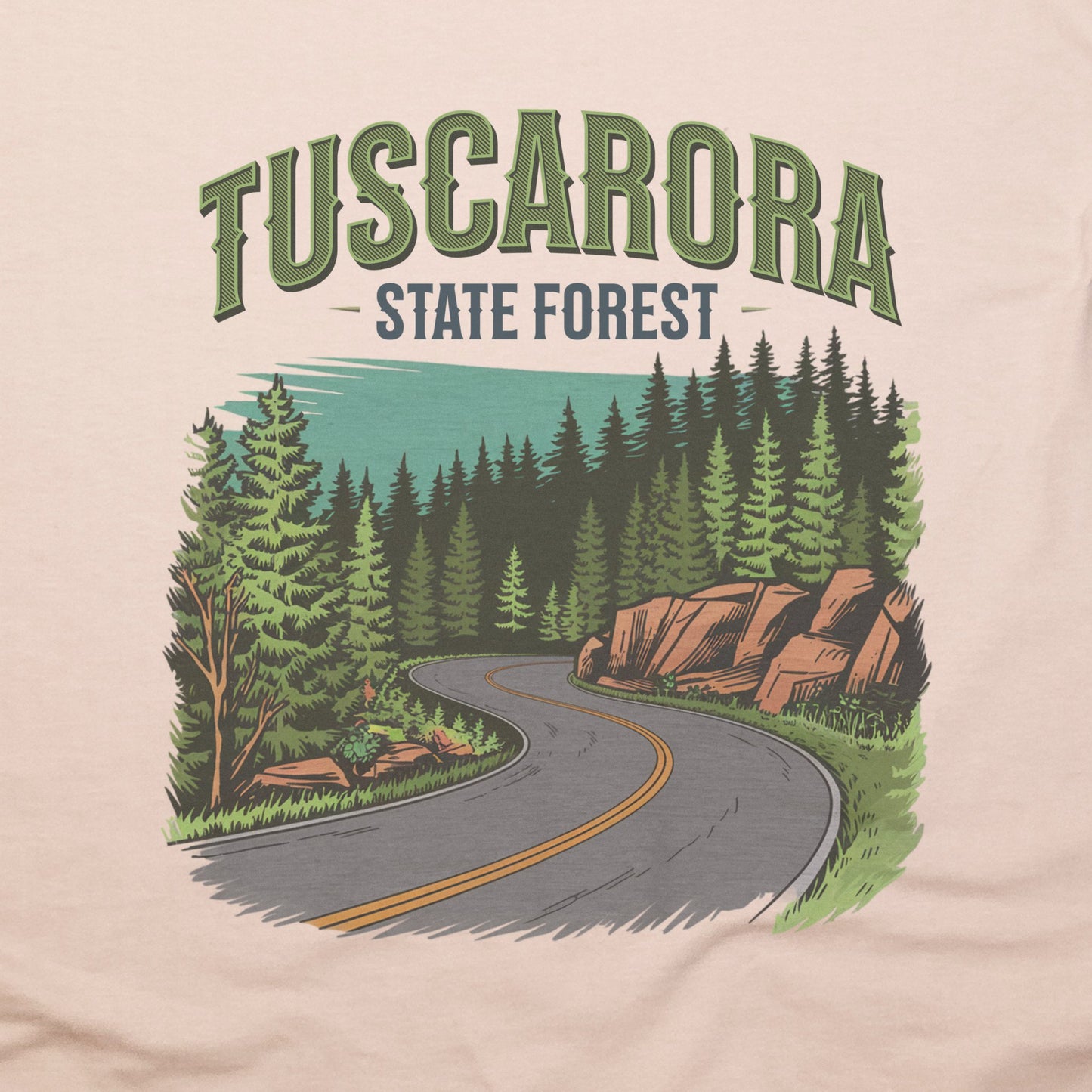 Tuscarora State Forest T-Shirt Adventure and Outdoors Themed T-Shirt
