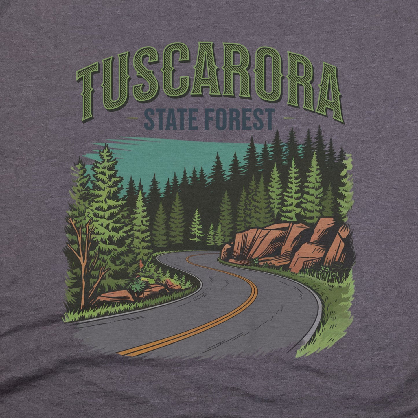 Tuscarora State Forest T-Shirt Adventure and Outdoors Themed T-Shirt