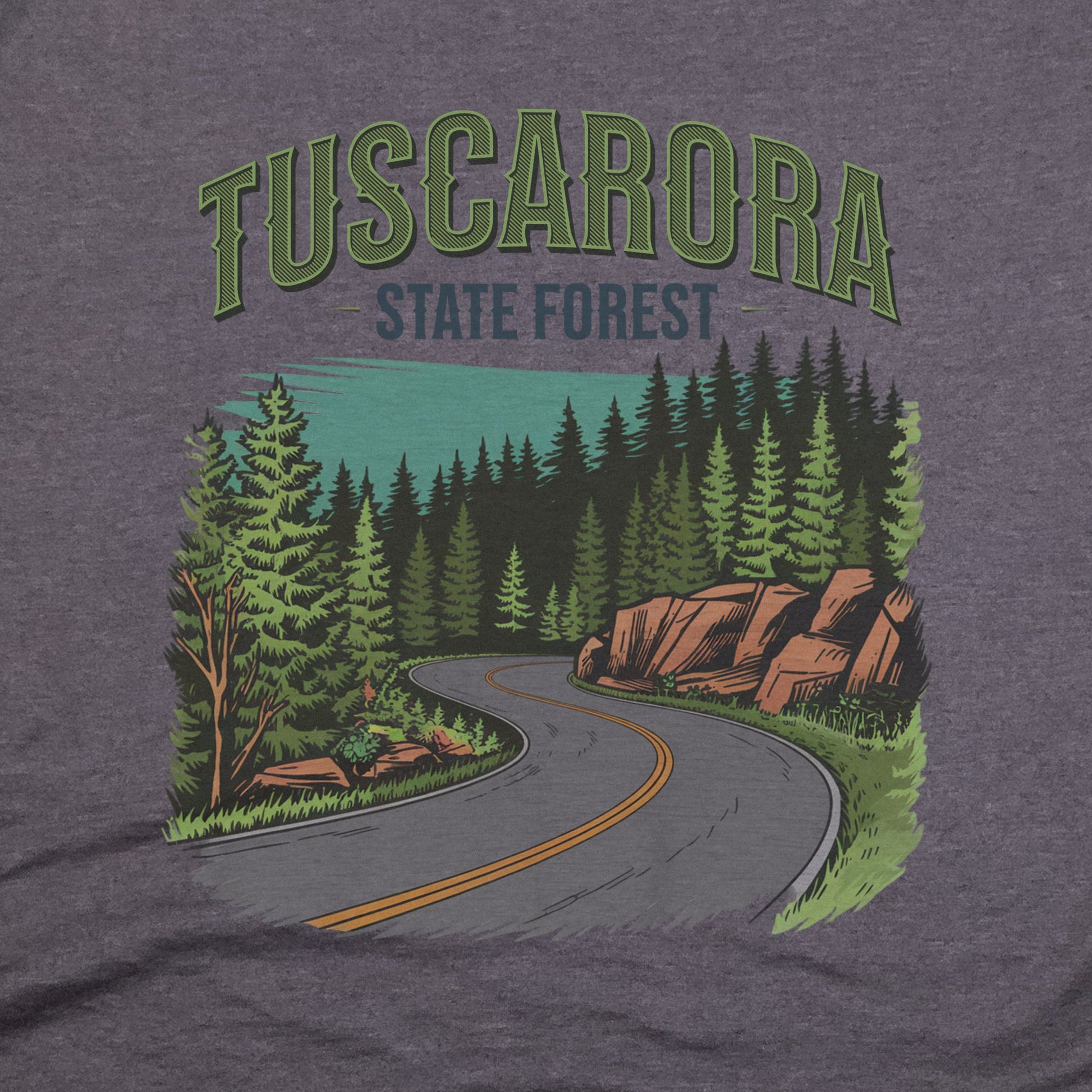 Tuscarora State Forest T-Shirt Adventure and Outdoors Themed T-Shirt