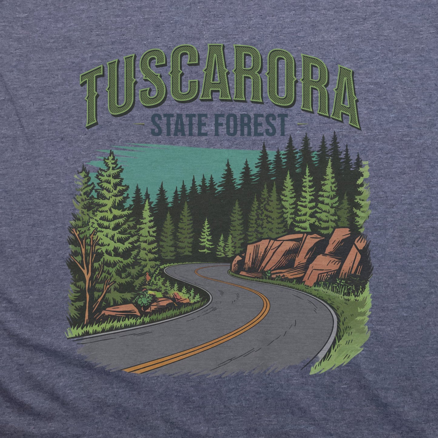 Tuscarora State Forest T-Shirt Adventure and Outdoors Themed T-Shirt