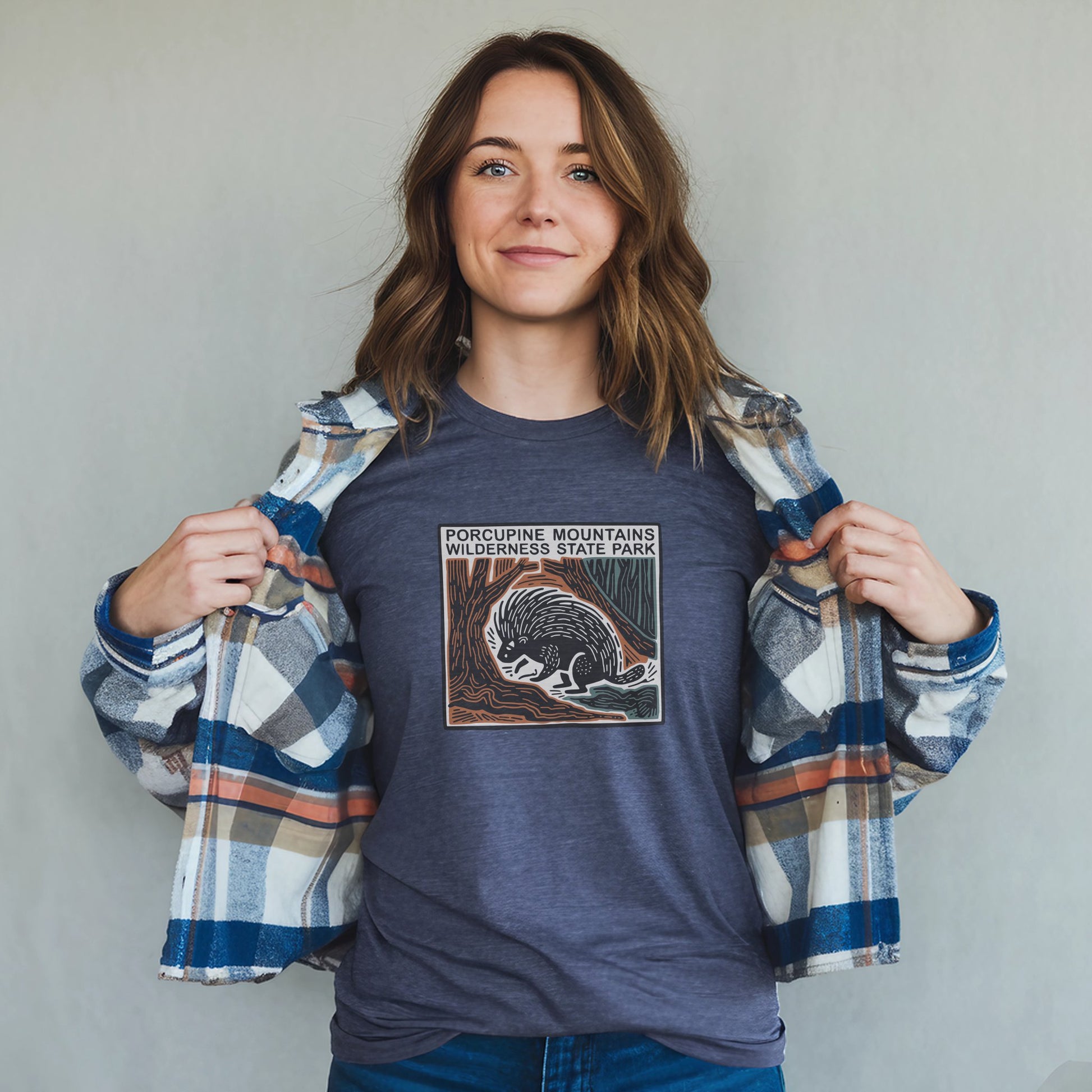 Porcupine Mountains Wilderness State Park T-Shirt Adventure and Outdoors Themed T-Shirt