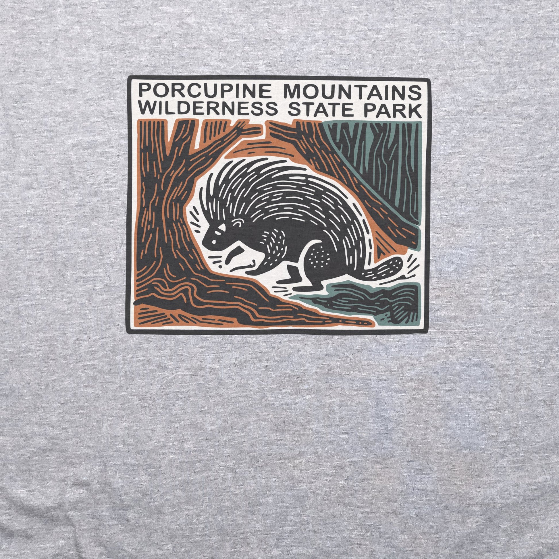 Porcupine Mountains Wilderness State Park T-Shirt Adventure and Outdoors Themed T-Shirt