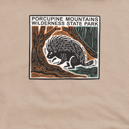Porcupine Mountains Wilderness State Park Crewneck Sweatshirt Adventure and Outdoors Themed Sweatshirt