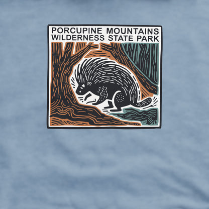 Porcupine Mountains Wilderness State Park Crewneck Sweatshirt Adventure and Outdoors Themed Sweatshirt