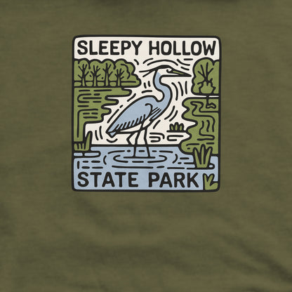 Sleepy Hollow State Park Crewneck Sweatshirt Adventure and Outdoors Themed Sweatshirt