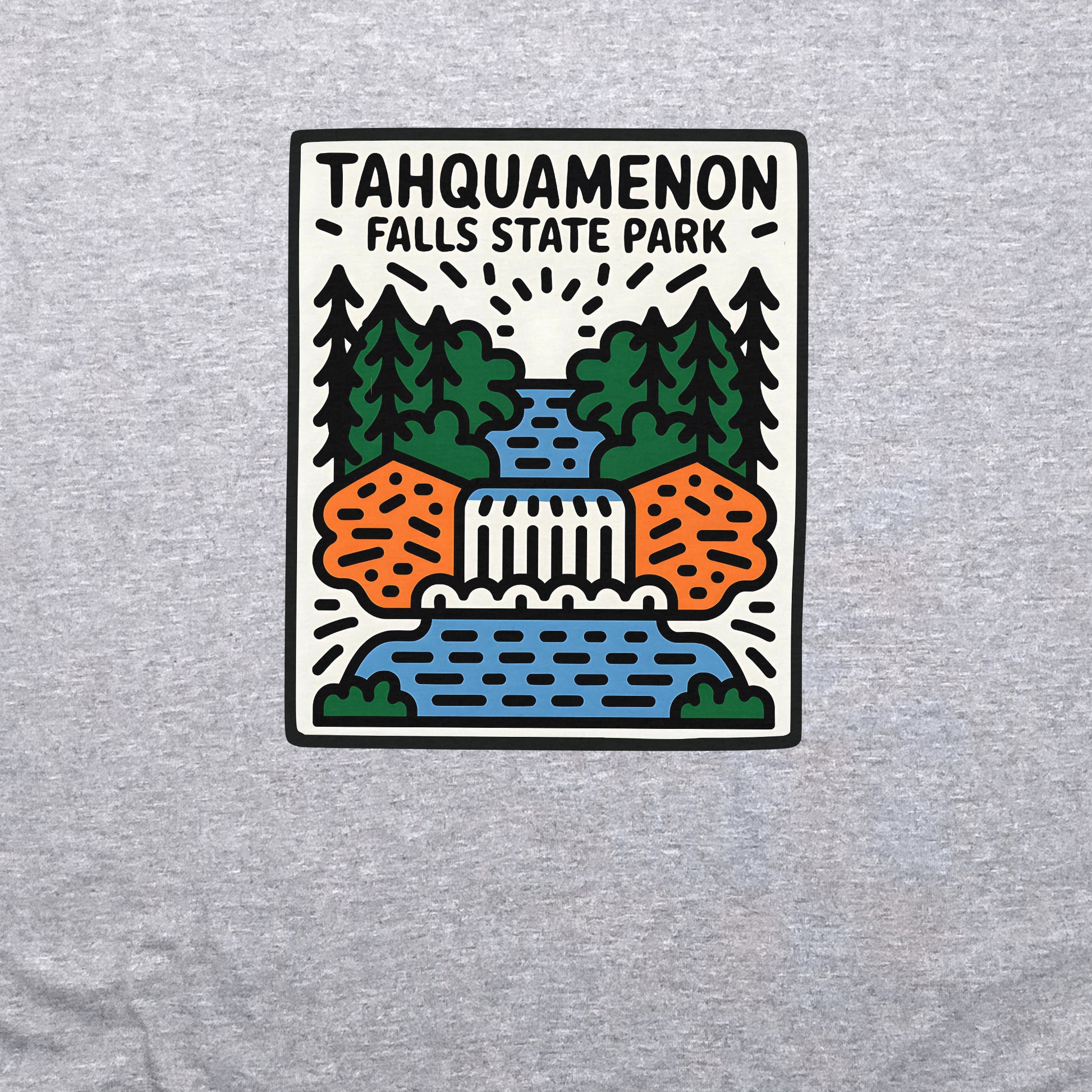 Tahquamenon Falls State Park Crewneck Sweatshirt Adventure and Outdoors Themed Sweatshirt