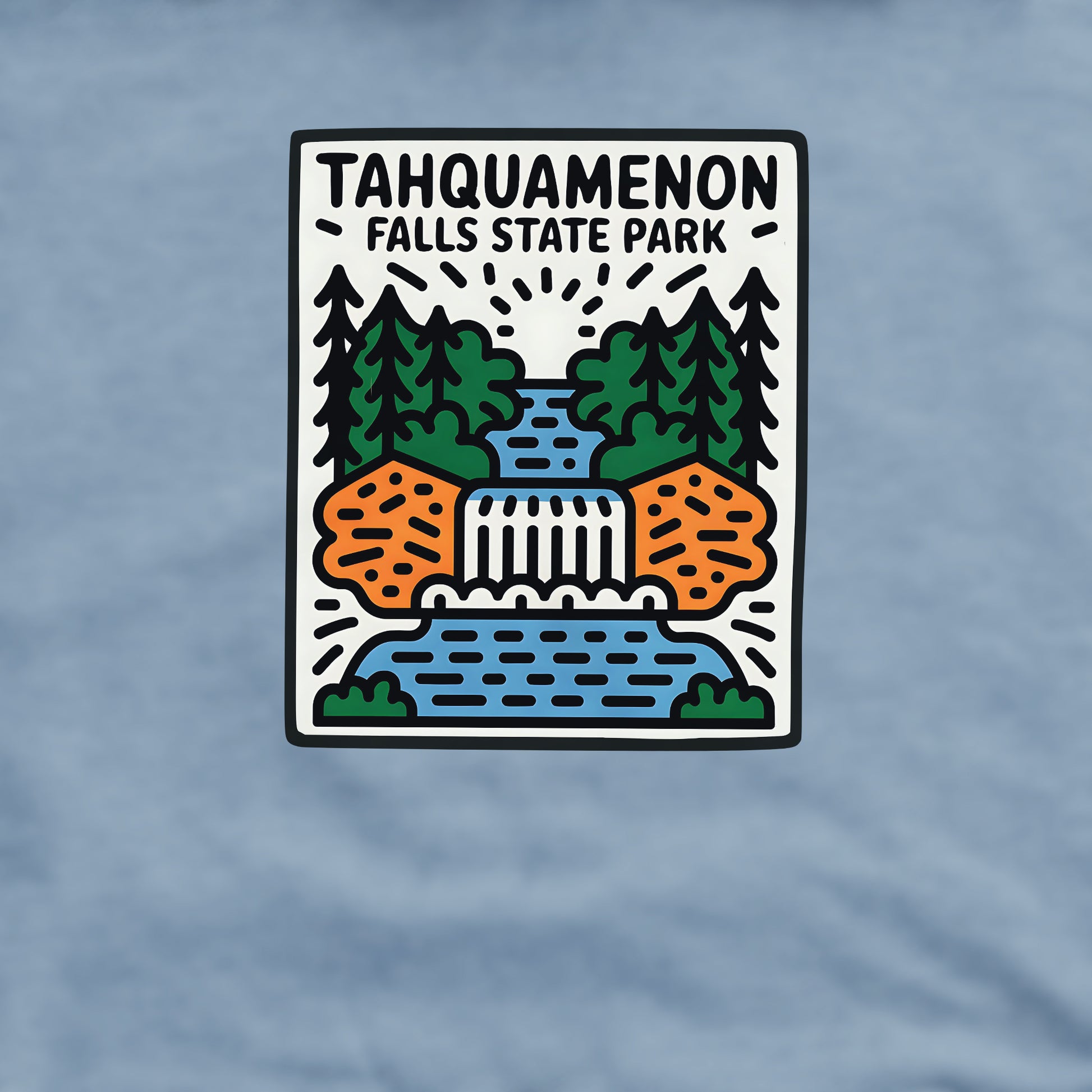 Tahquamenon Falls State Park Crewneck Sweatshirt Adventure and Outdoors Themed Sweatshirt