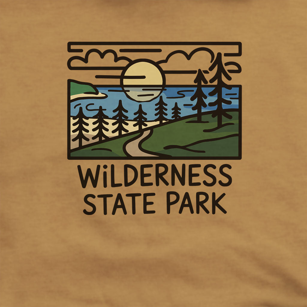 Wilderness State Park Hoodie Adventure and Outdoors Themed Hoodie