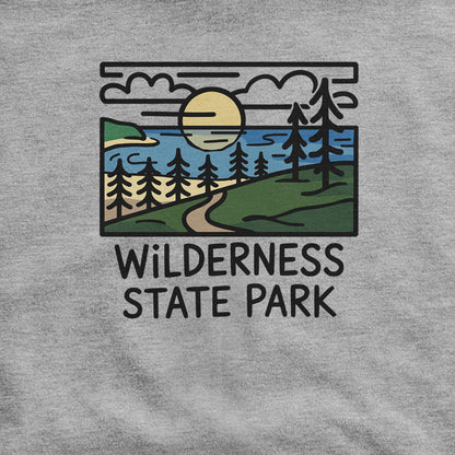 Wilderness State Park Hoodie Adventure and Outdoors Themed Hoodie