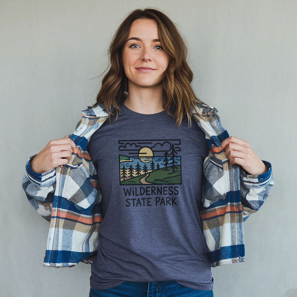 Wilderness State Park T-Shirt Adventure and Outdoors Themed T-Shirt