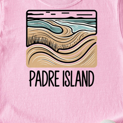 Padre Island National Seashore Kids Cotton T-Shirt