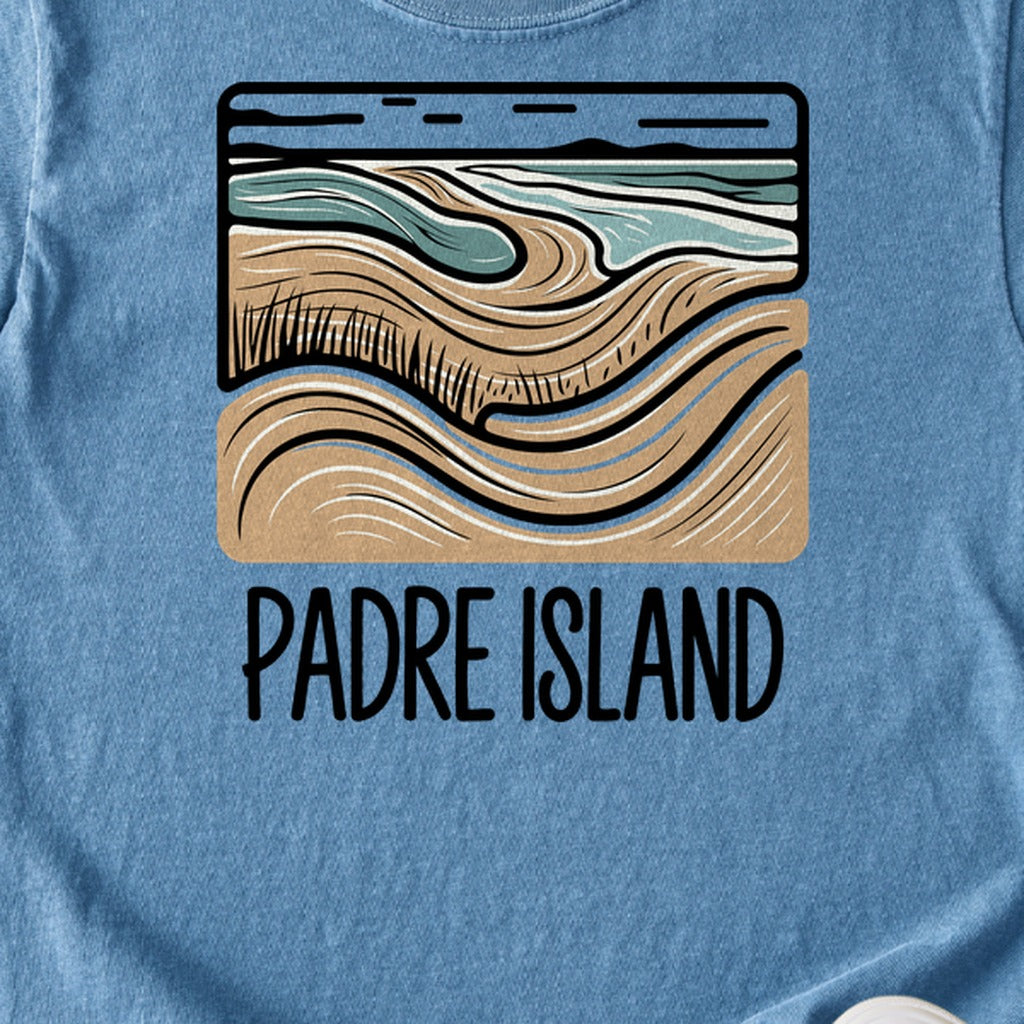 Padre Island National Seashore Kids Cotton T-Shirt