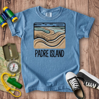 Padre Island National Seashore Kids Cotton T-Shirt