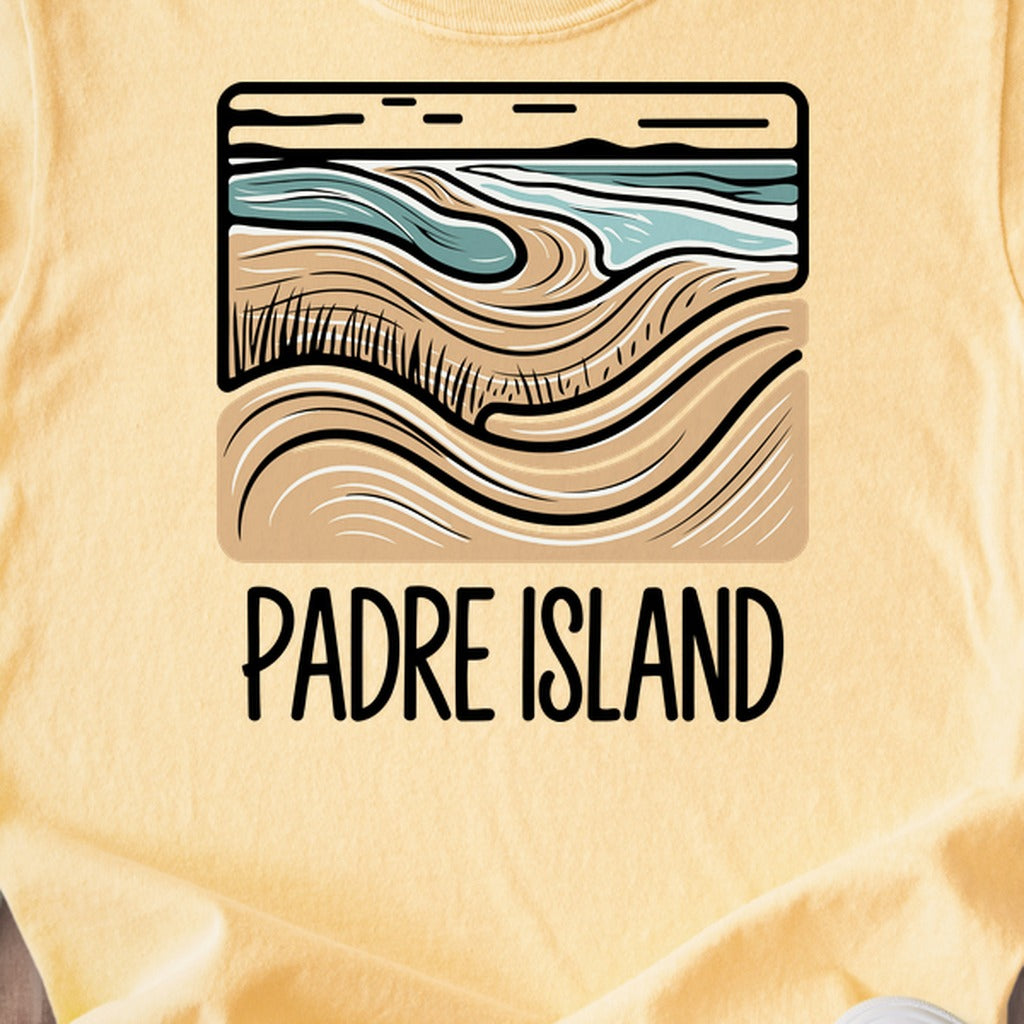Padre Island National Seashore Kids Cotton T-Shirt