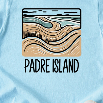 Padre Island National Seashore Kids Cotton T-Shirt