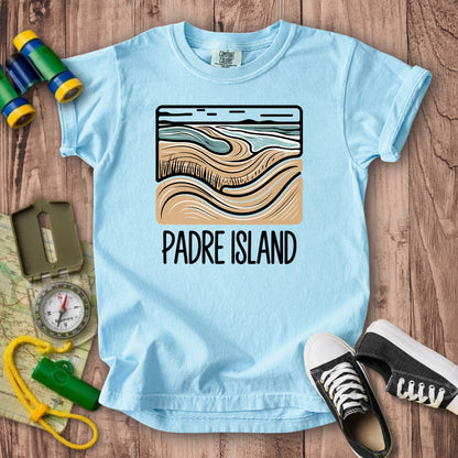 Padre Island National Seashore Kids Cotton T-Shirt