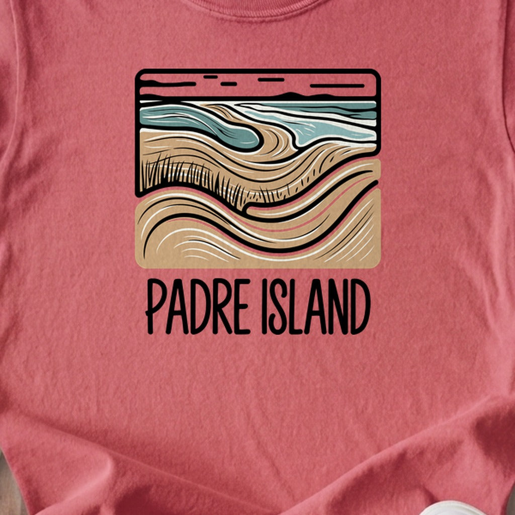 Padre Island National Seashore Kids Cotton T-Shirt