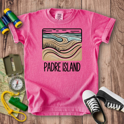 Padre Island National Seashore Kids Cotton T-Shirt